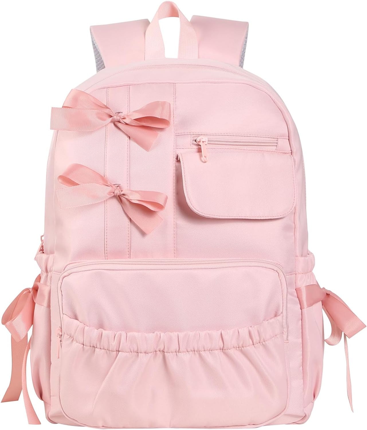 Picture of Kawaii Coquette Backpack with Bows for Teen Girls School Bookbag Aesthetic Dance Bag